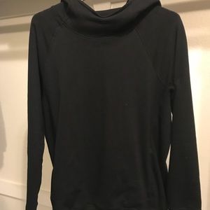 Men’s black hooded sweatshirt